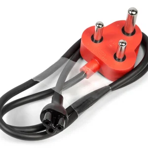 NEW Dell 1m South African 3-Pin C5 Clover Power Cable 250V